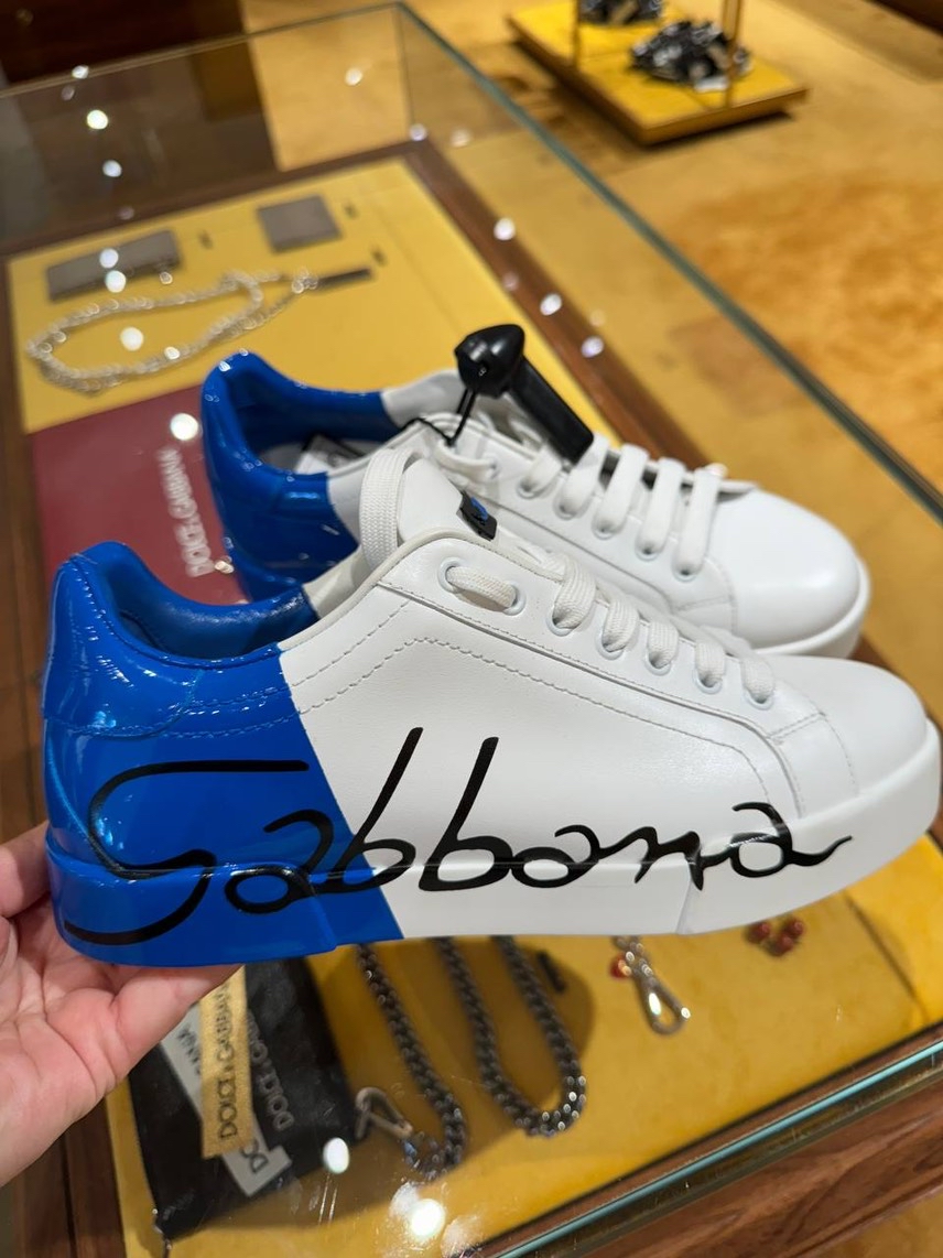 DOLCE & GABBANA Sneakers front view - Men's luxury Shoes
