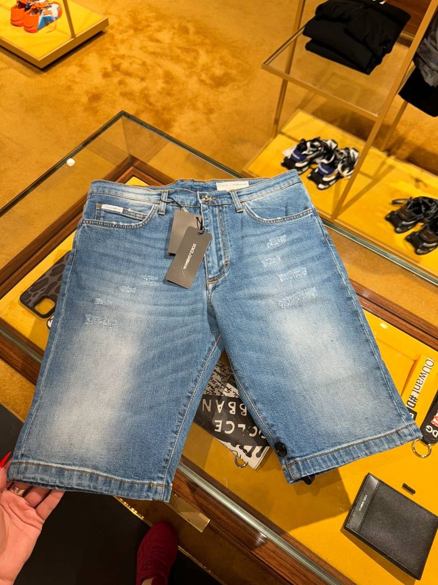DOLCE & GABBANA Shorts front view - Men's luxury Clothes