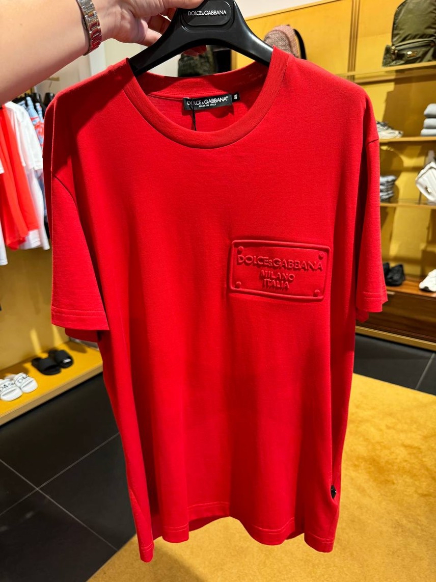 DOLCE & GABBANA T-shirt and Polo front view - Men's luxury Clothes
