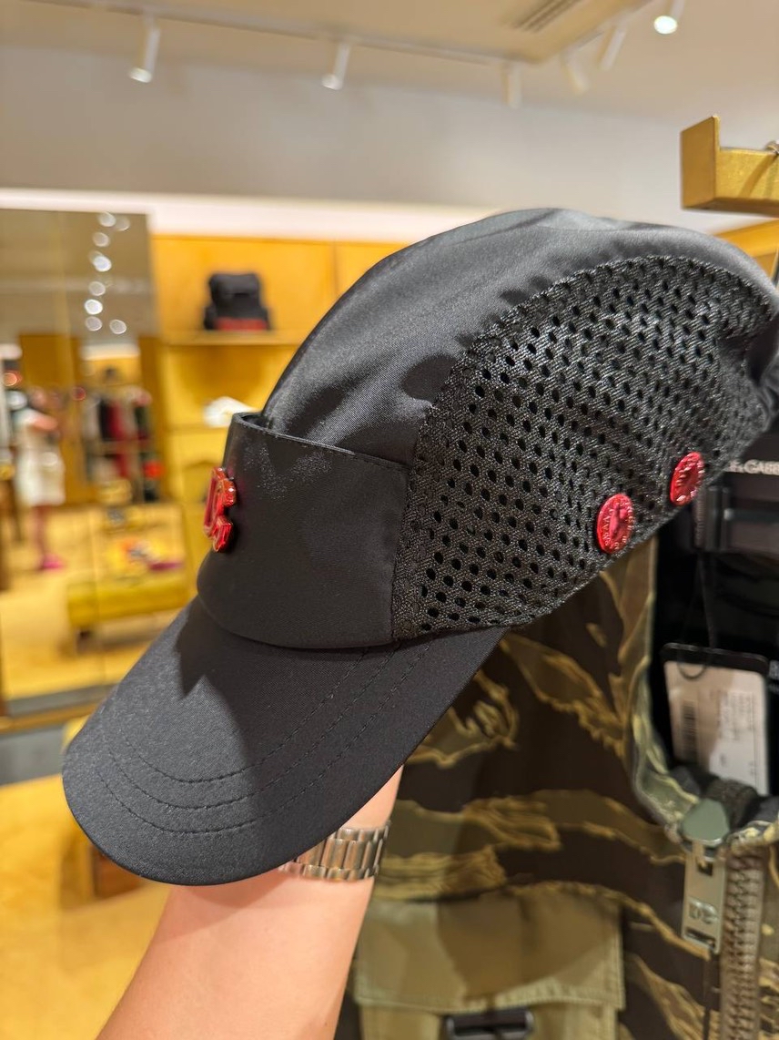 DOLCE & GABBANA Caps and Hats side view - Men's luxury Accessories