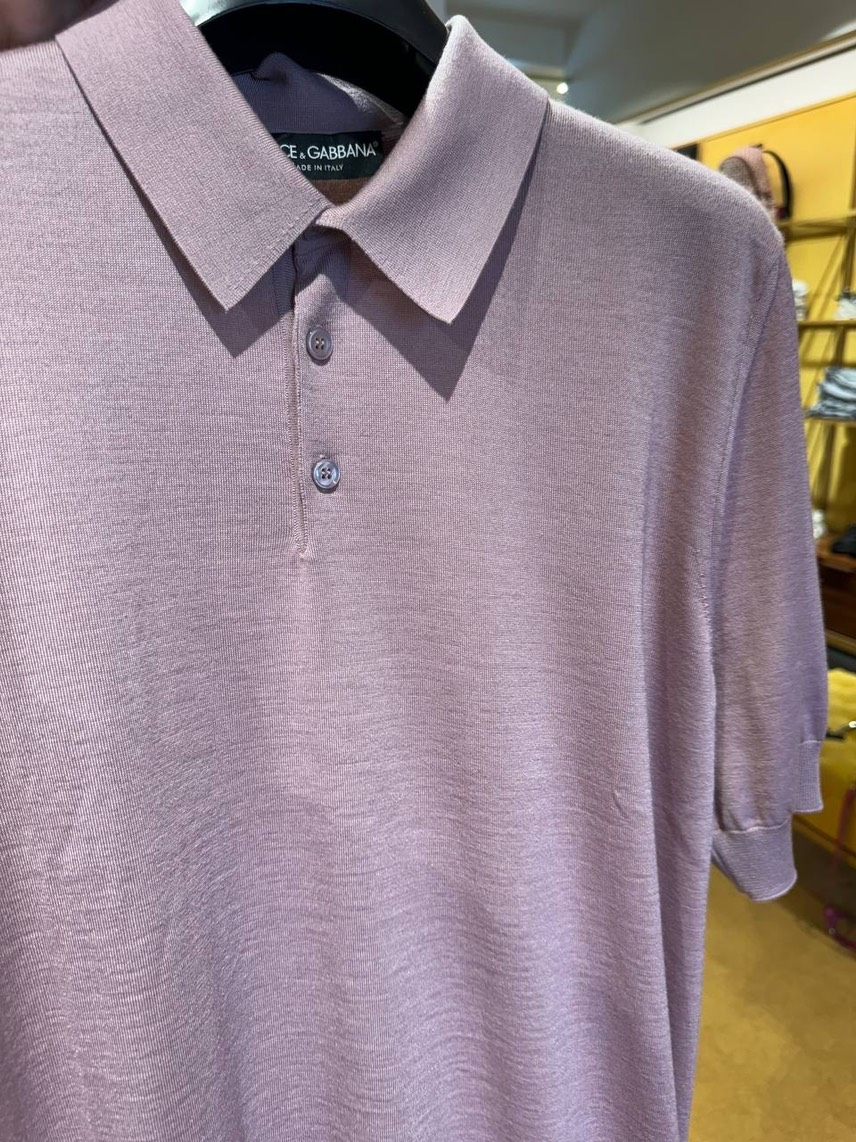 DOLCE & GABBANA T-shirt and Polo side view - Men's luxury Clothes