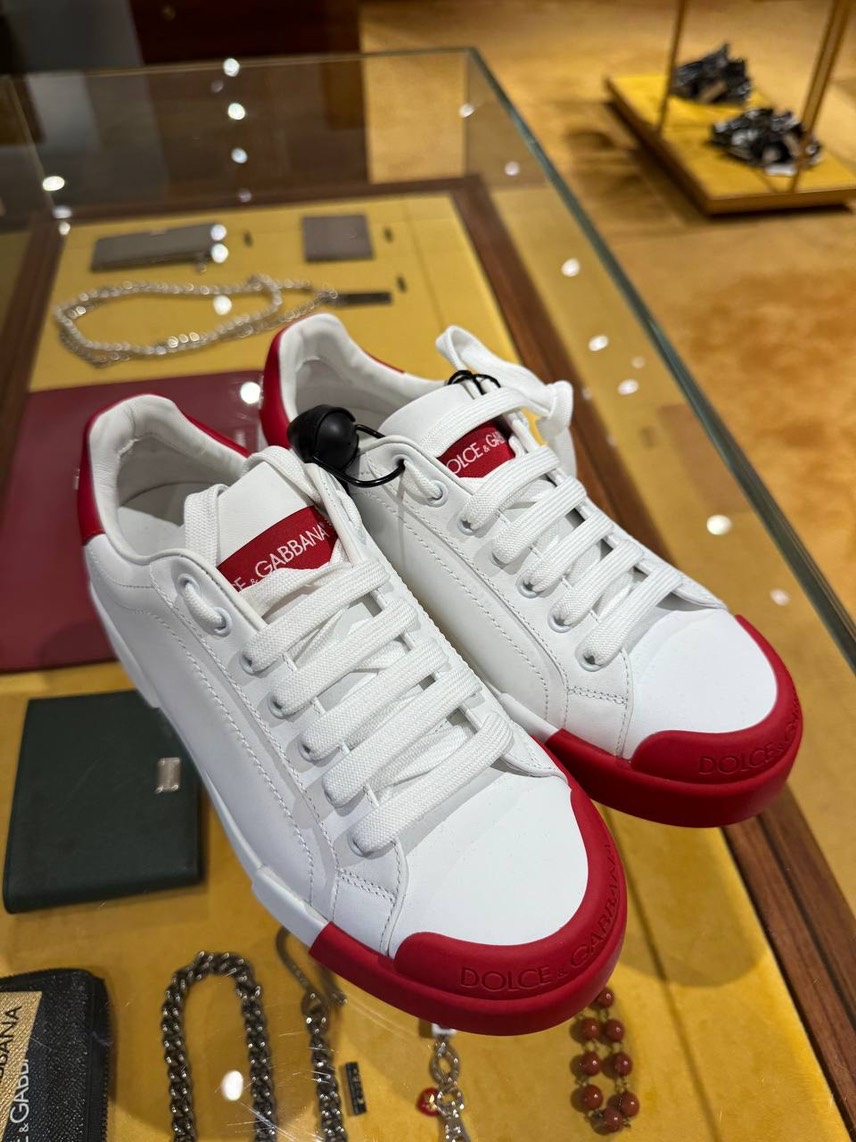 DOLCE & GABBANA Sneakers front view - Men's luxury Shoes