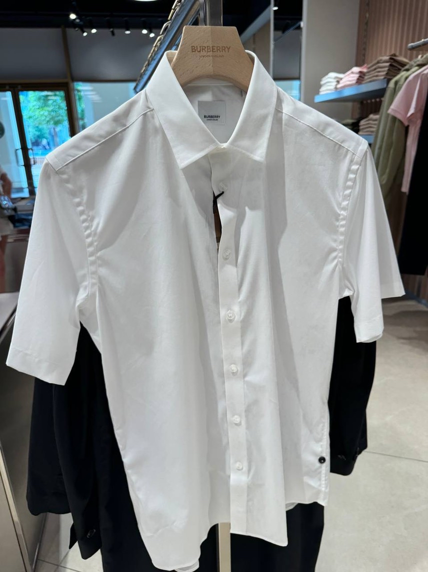 BURBERRY Shirts front view - Men's luxury Clothes