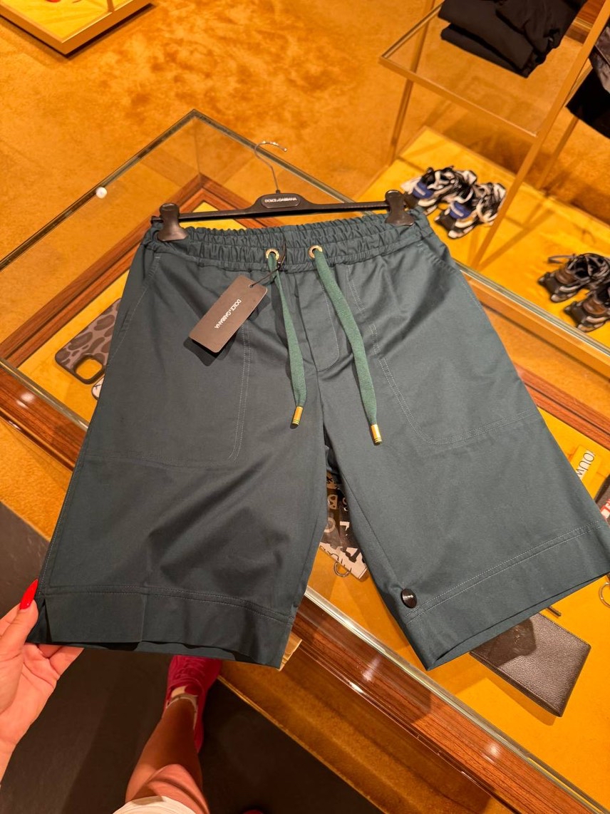 DOLCE & GABBANA Shorts front view - Men's luxury Clothes