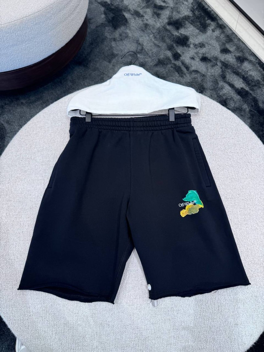 OFF-WHITE Shorts front view - Men's luxury Clothes