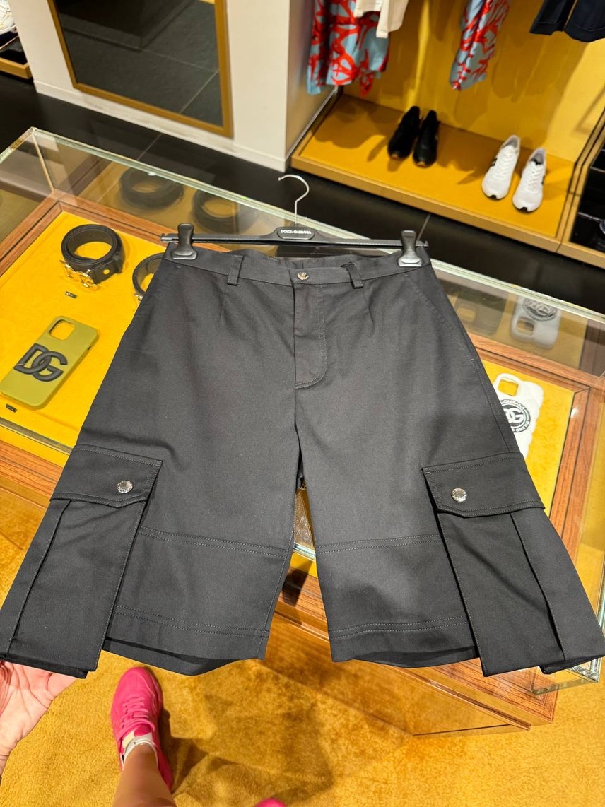 DOLCE & GABBANA Shorts front view - Men's luxury Clothes