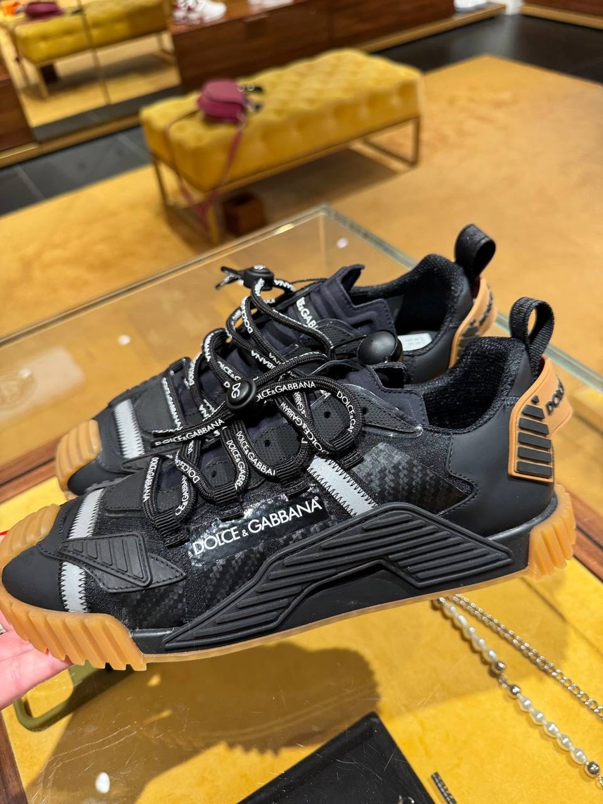 DOLCE & GABBANA Sneakers front view - Men's luxury Shoes