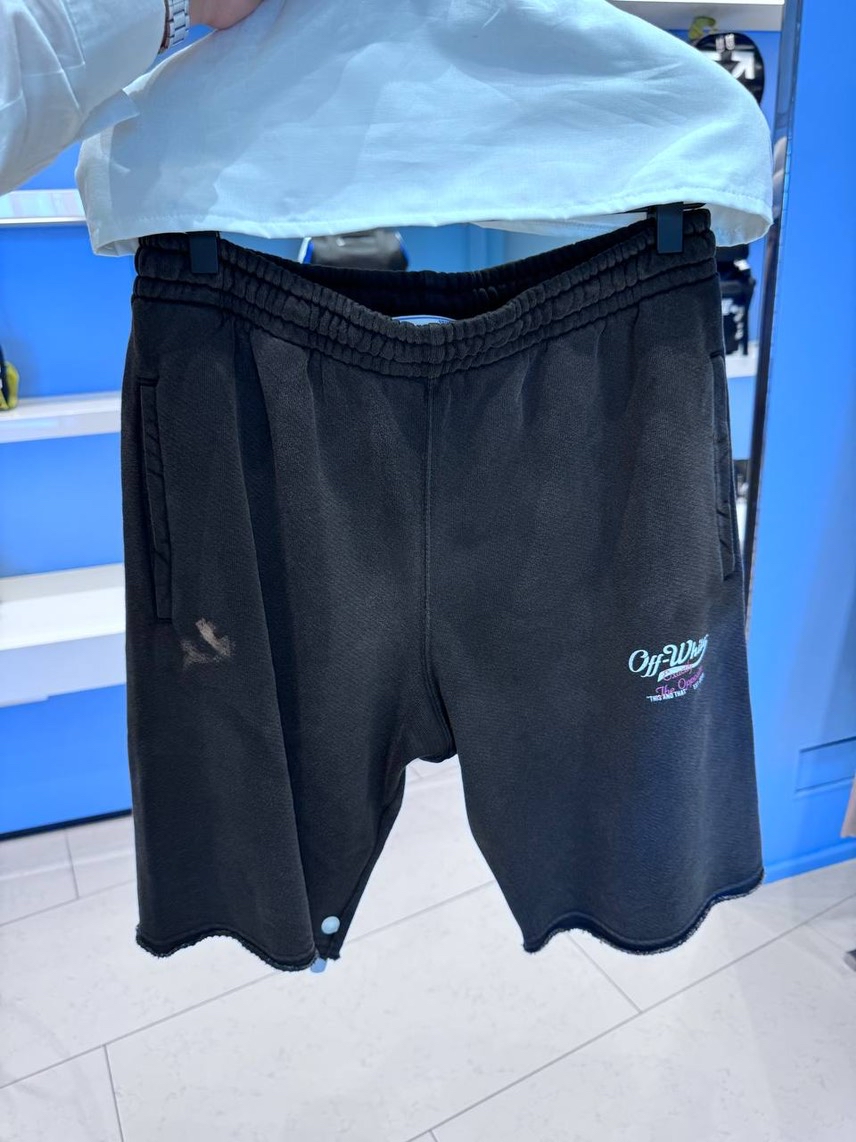 OFF-WHITE Shorts front view - Men's luxury Clothes