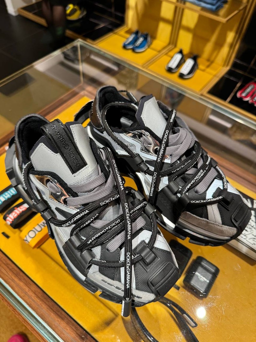 DOLCE & GABBANA Sneakers front view - Men's luxury Shoes