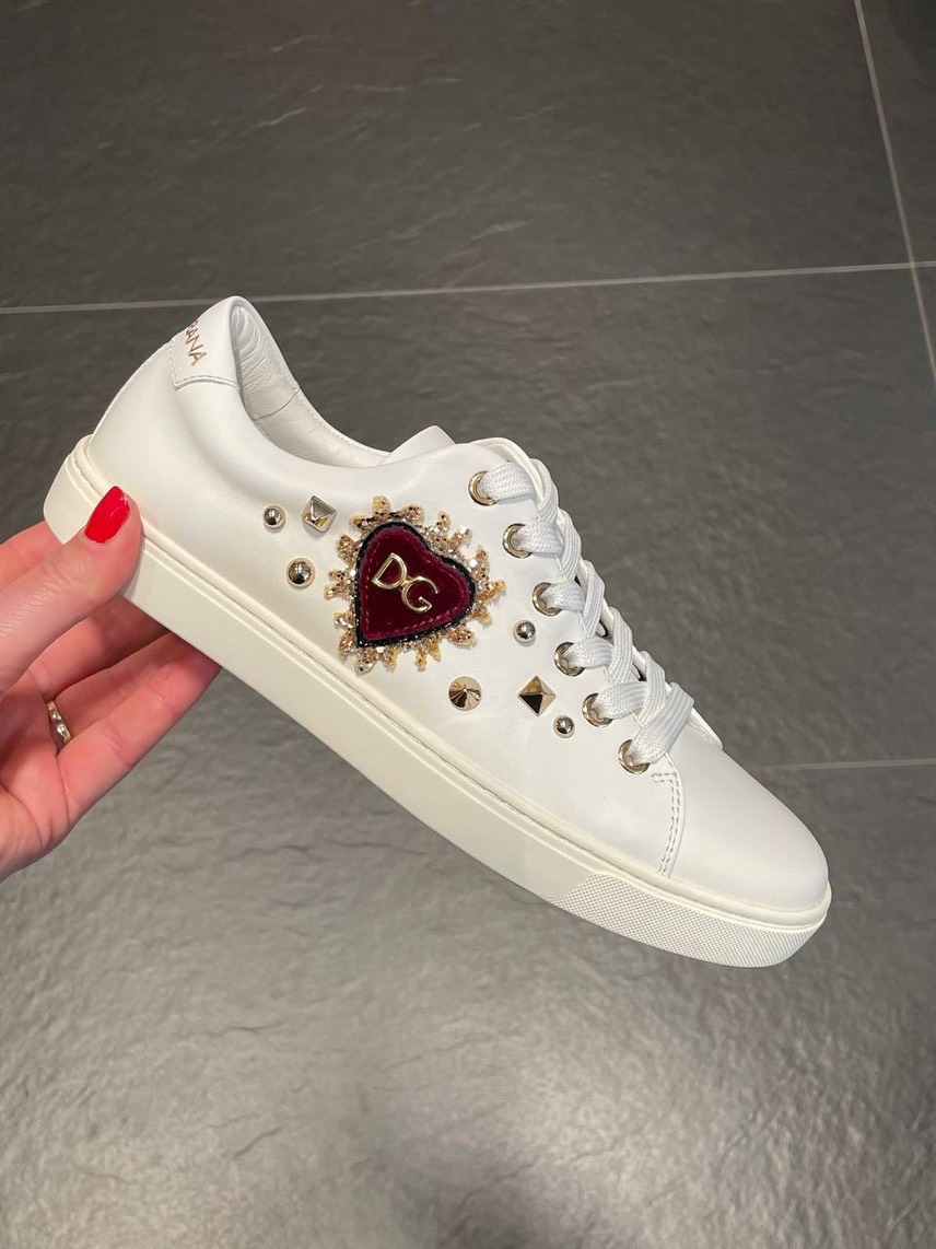 DOLCE & GABBANA Sneakers front view - Women's luxury Shoes