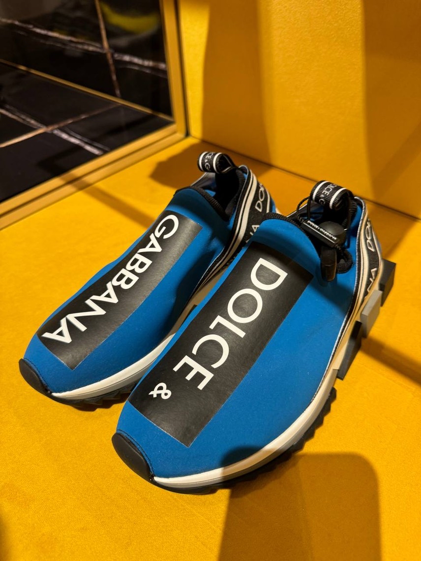 DOLCE & GABBANA Sneakers side view - Men's luxury Shoes