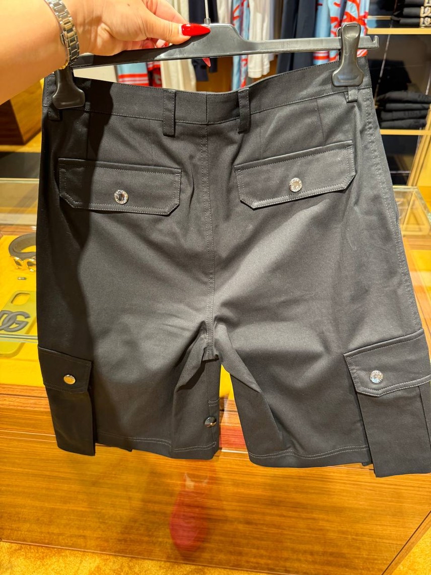 DOLCE & GABBANA Shorts side view - Men's luxury Clothes