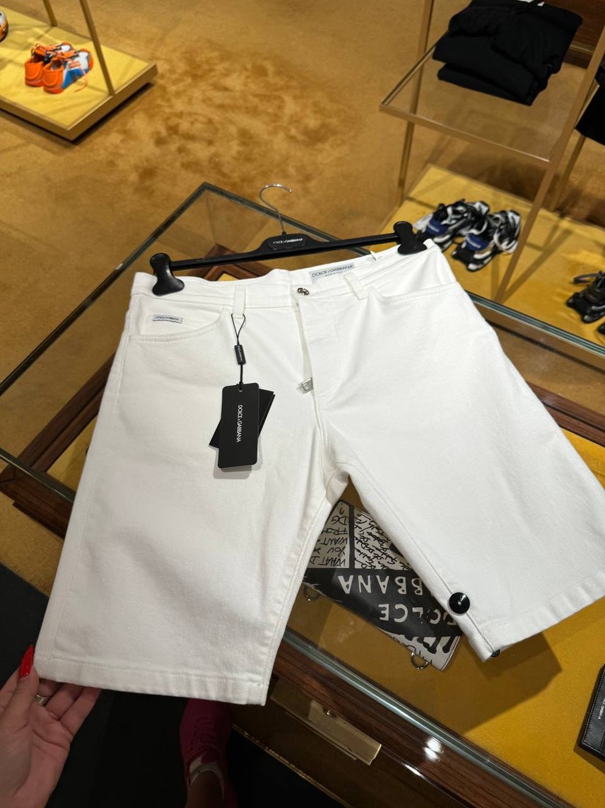 DOLCE & GABBANA Shorts front view - Men's luxury Clothes