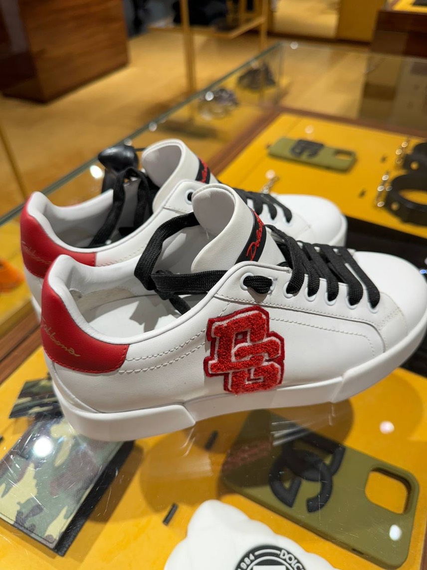 DOLCE & GABBANA Sneakers front view - Men's luxury Shoes