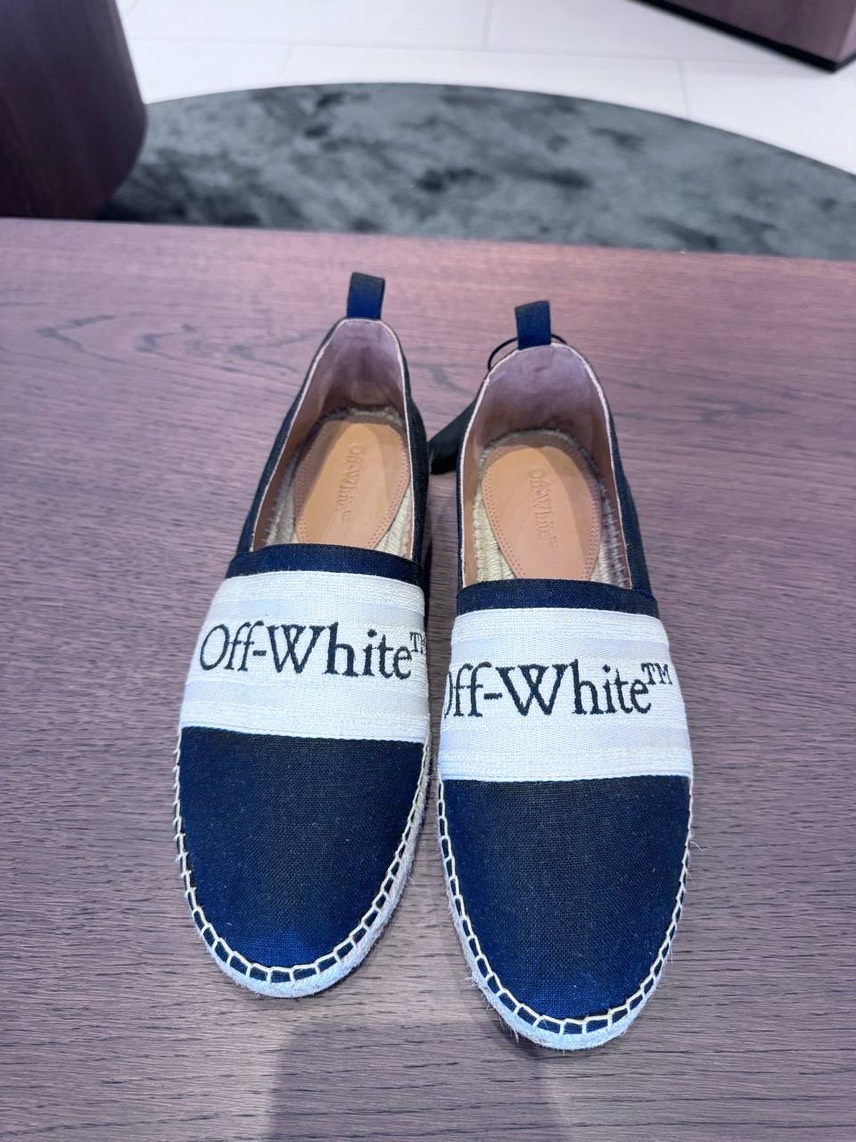 OFF-WHITE Espadrilles side view - Men's luxury Shoes