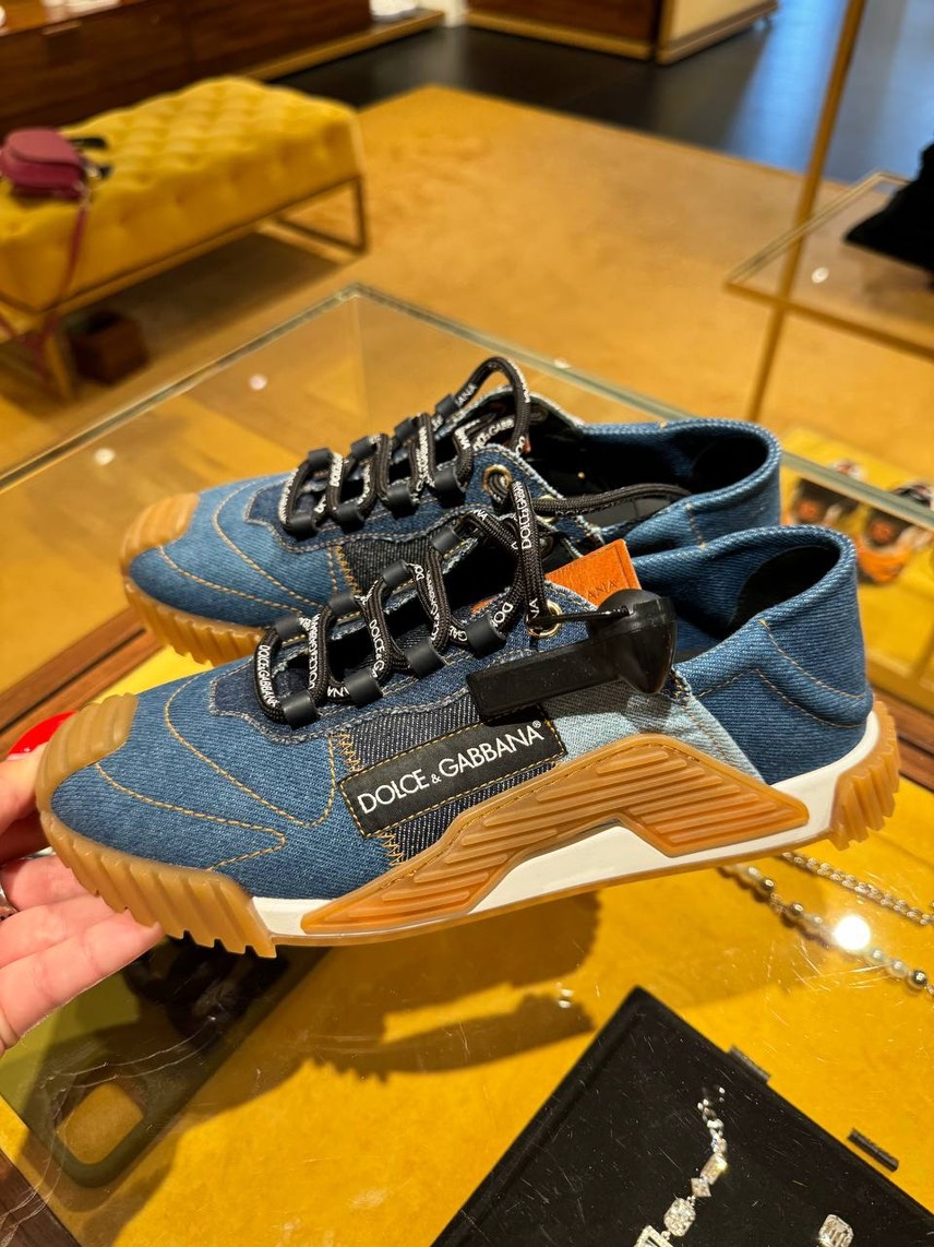 DOLCE & GABBANA Sneakers front view - Men's luxury Shoes