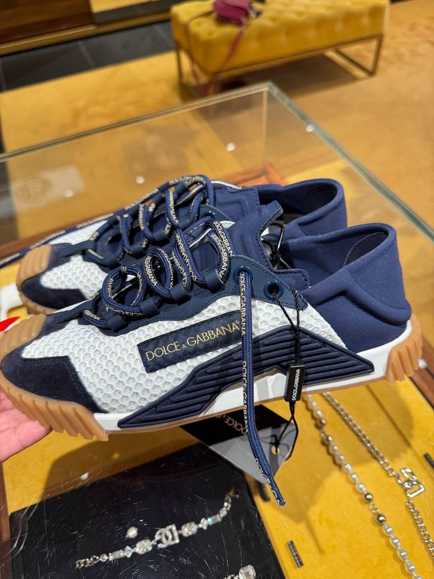 DOLCE & GABBANA Sneakers front view - Men's luxury Shoes