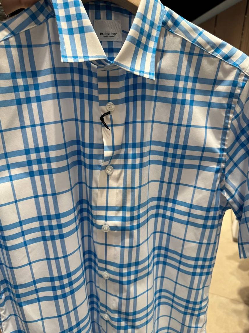 BURBERRY Shirts side view - Men's luxury Clothes