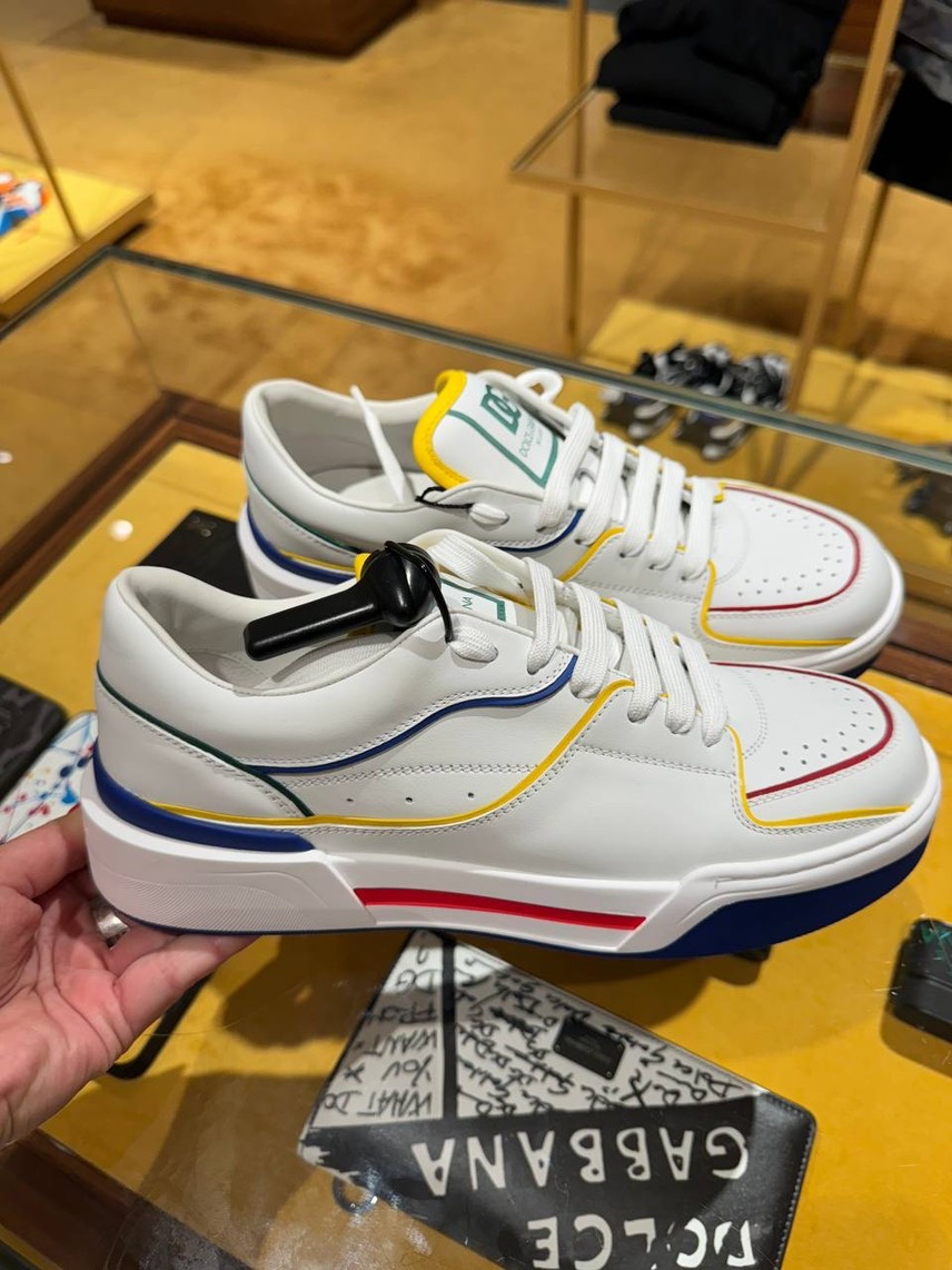 DOLCE & GABBANA Sneakers front view - Men's luxury Shoes