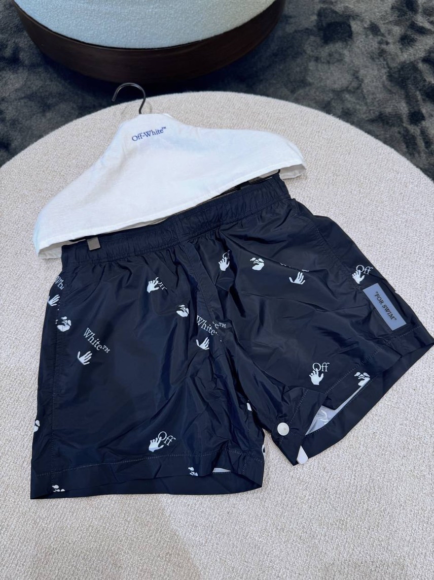 OFF-WHITE Swimwear side view - Men's luxury Clothes