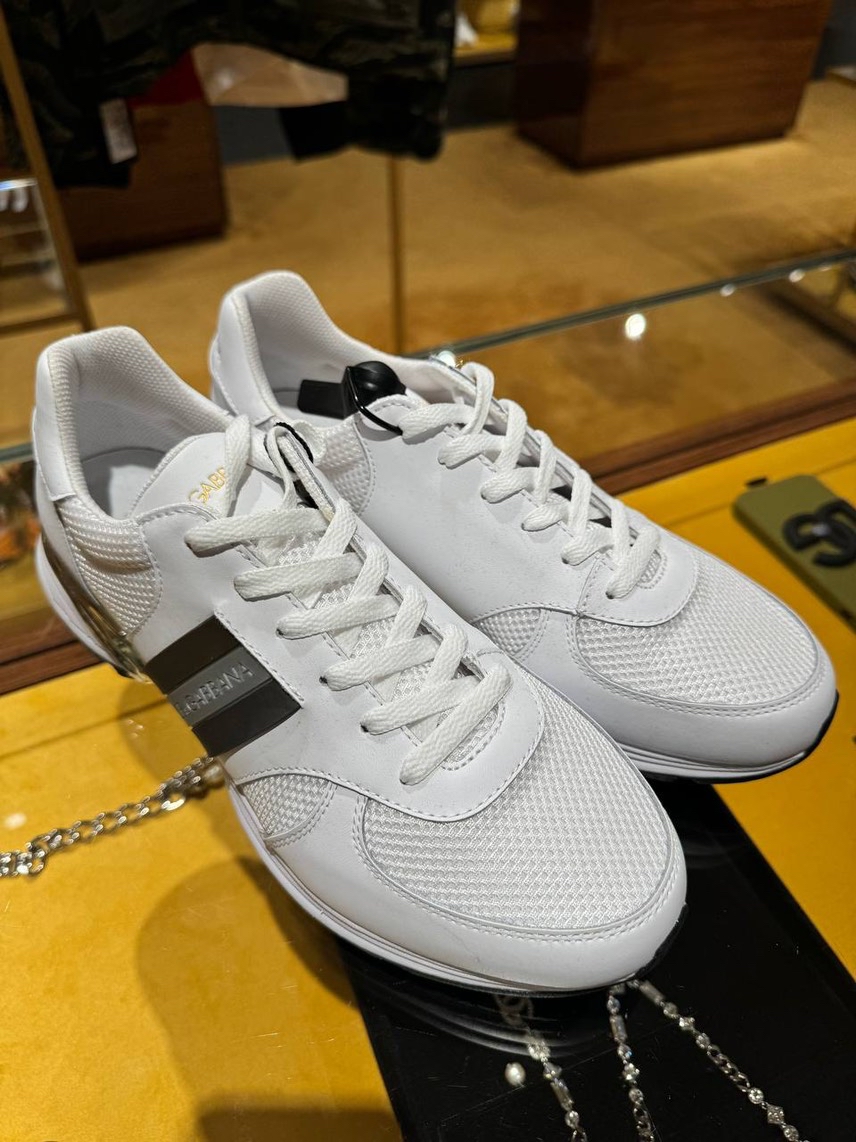 DOLCE & GABBANA Sneakers side view - Men's luxury Shoes