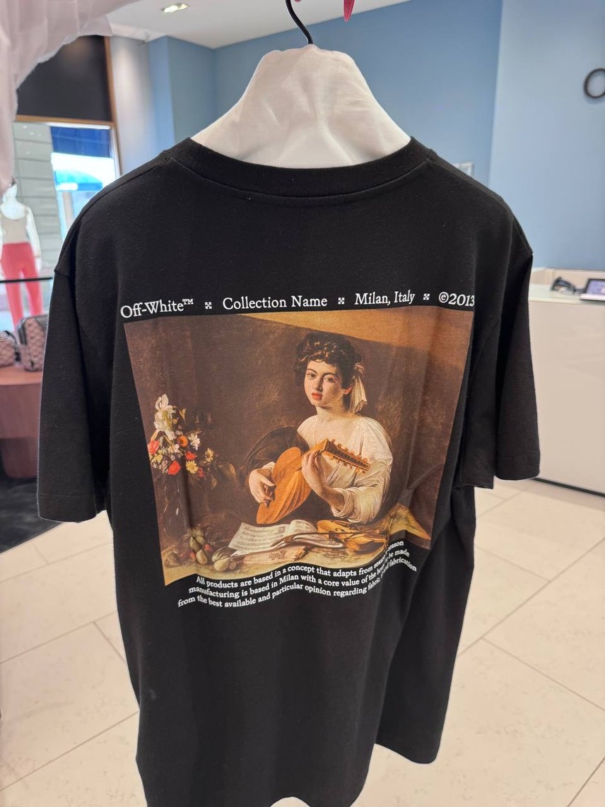 OFF-WHITE T-shirt and Polo side view - Men's luxury Clothes