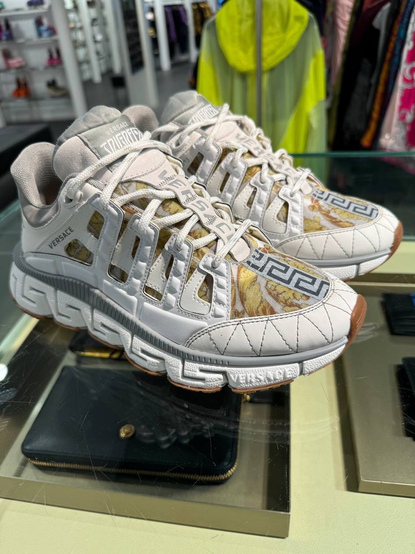 VERSACE Sneakers front view - Men's luxury Shoes