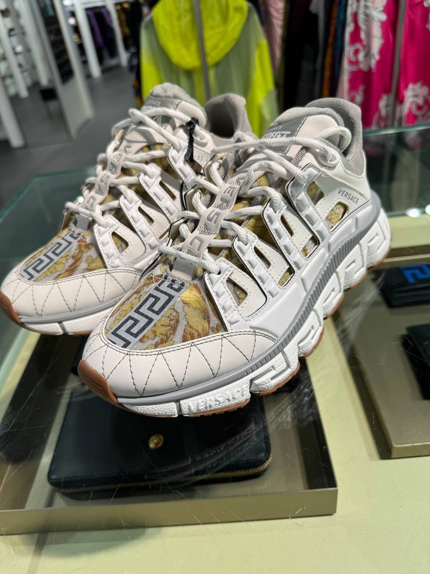 VERSACE Sneakers side view - Men's luxury Shoes