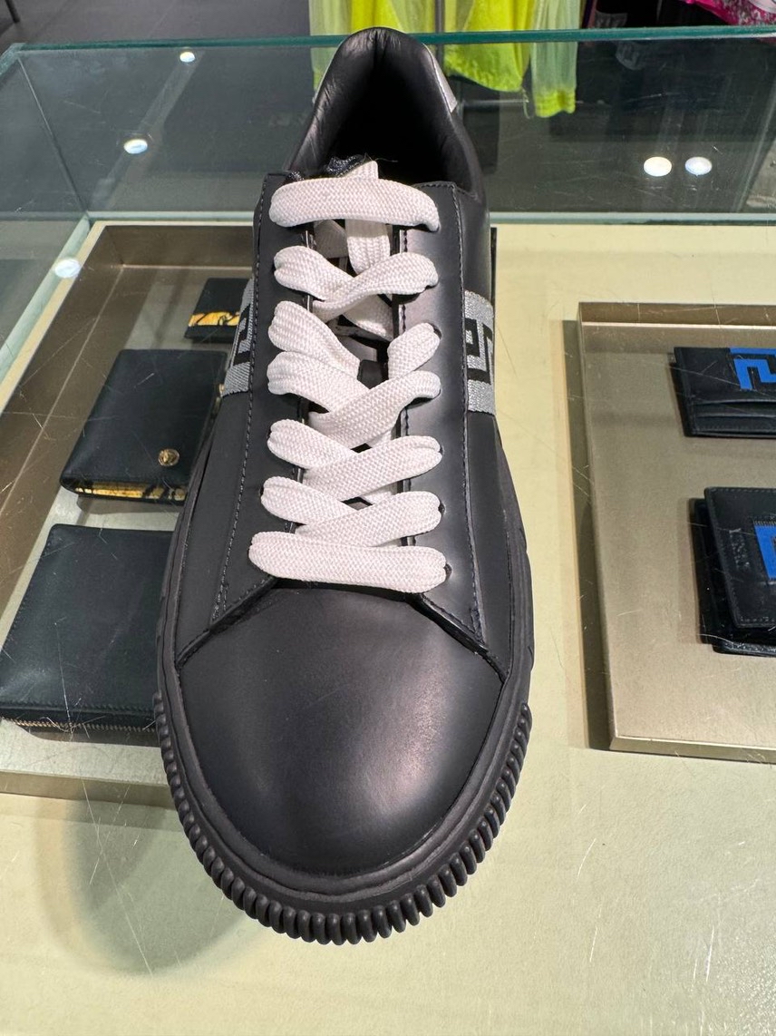 VERSACE Sneakers side view - Men's luxury Shoes