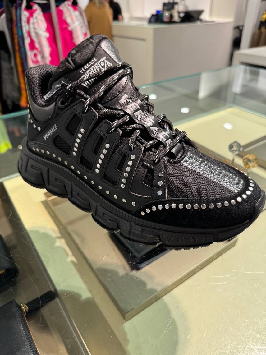 VERSACE Sneakers front view - Men's luxury Shoes