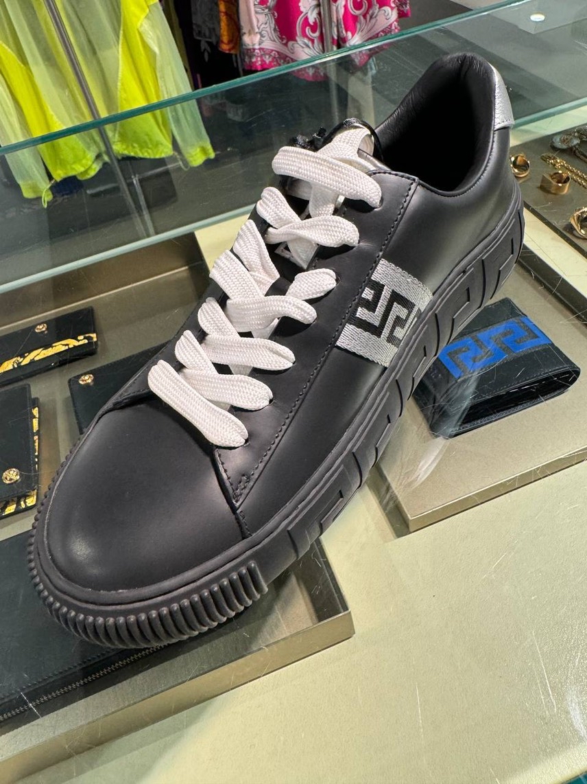 VERSACE Sneakers side view - Men's luxury Shoes