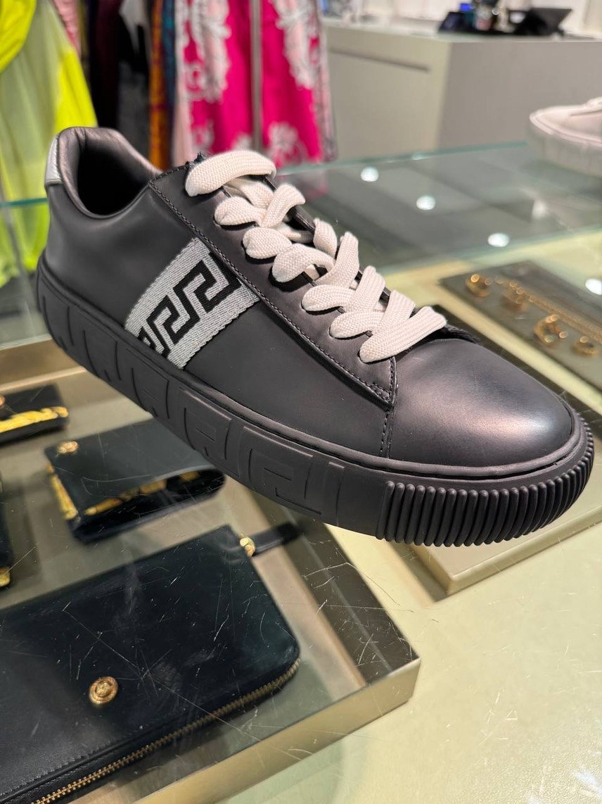 VERSACE Sneakers front view - Men's luxury Shoes