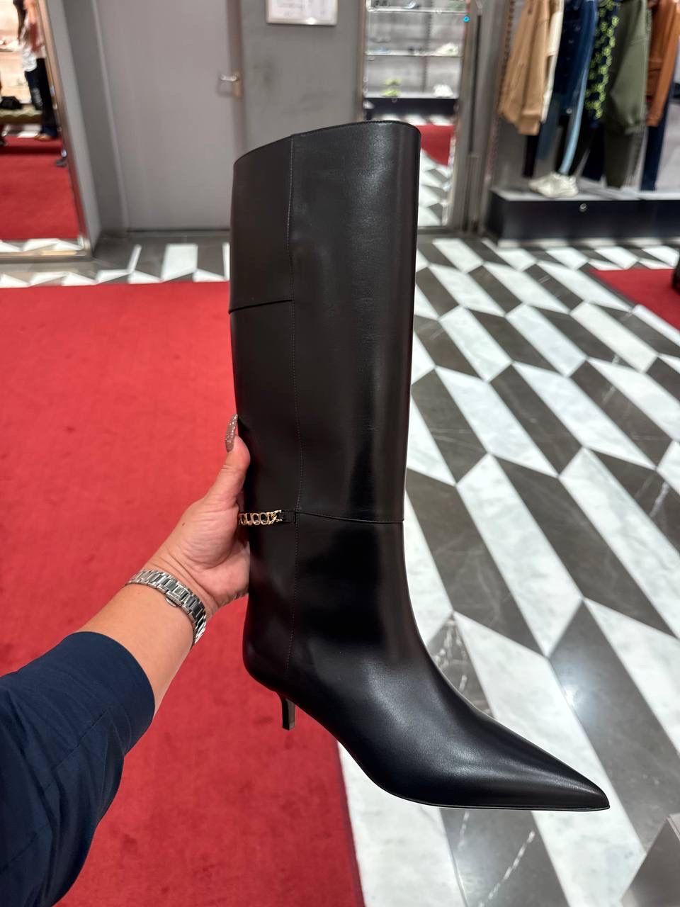 GUCCI Boots side view - Women luxury Shoes