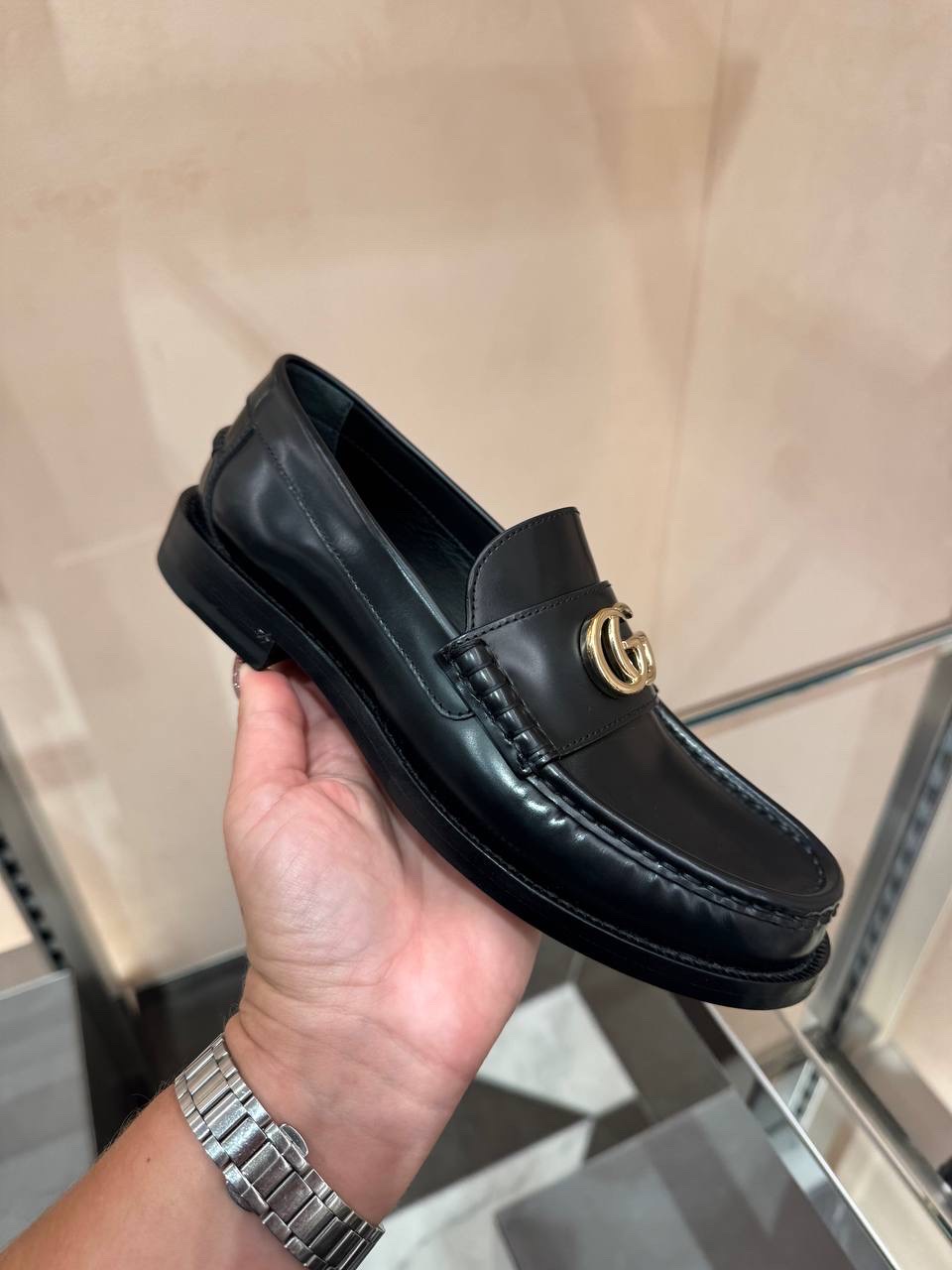 GUCCI Loafers front view - Women luxury Shoes
