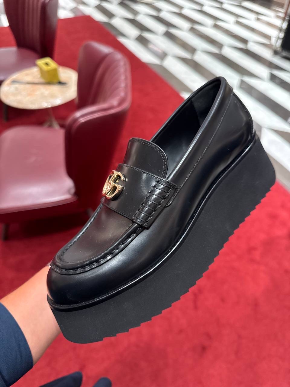 GUCCI Loafers front view - Women luxury Shoes