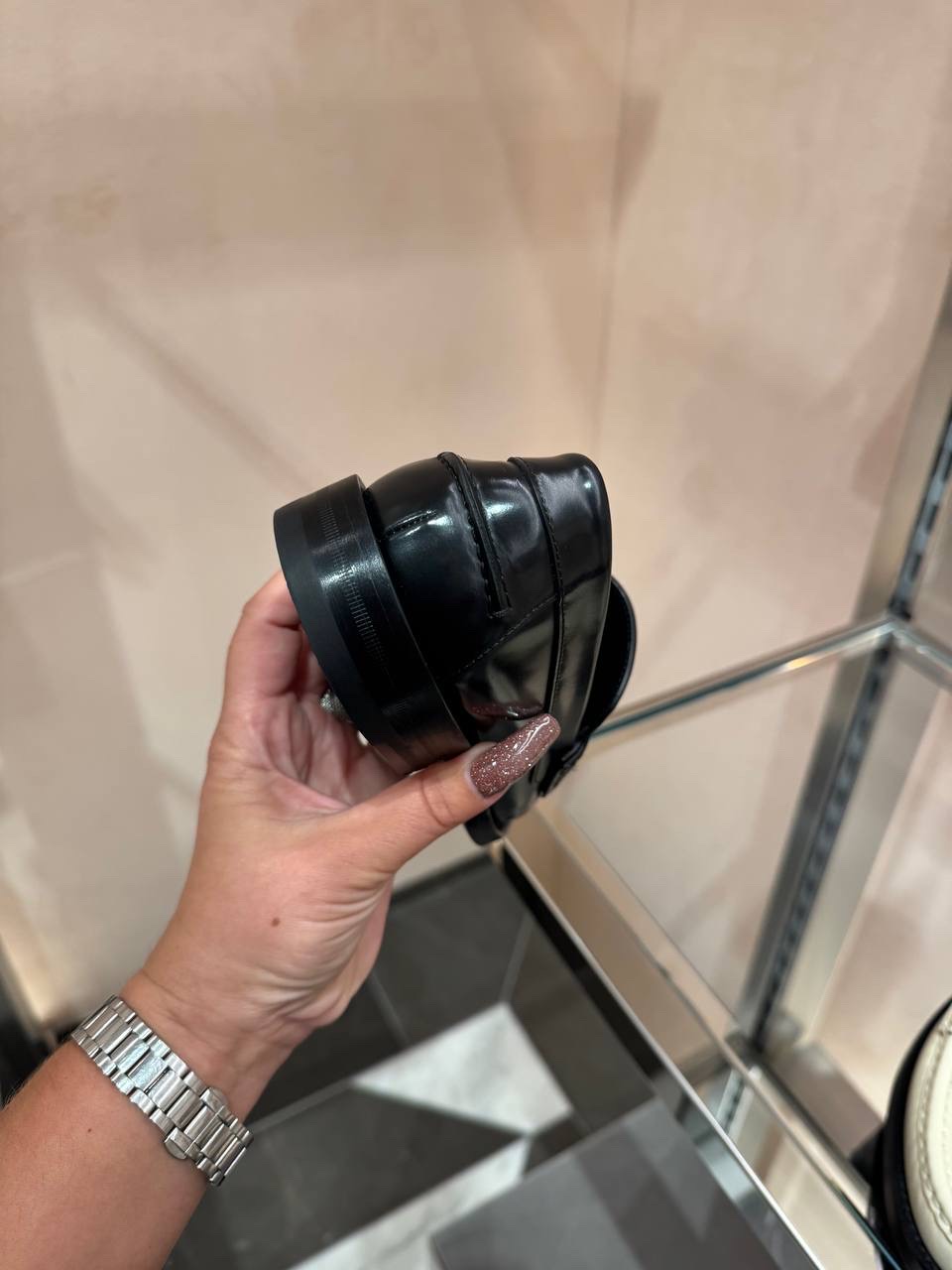 GUCCI Loafers side view - Women luxury Shoes