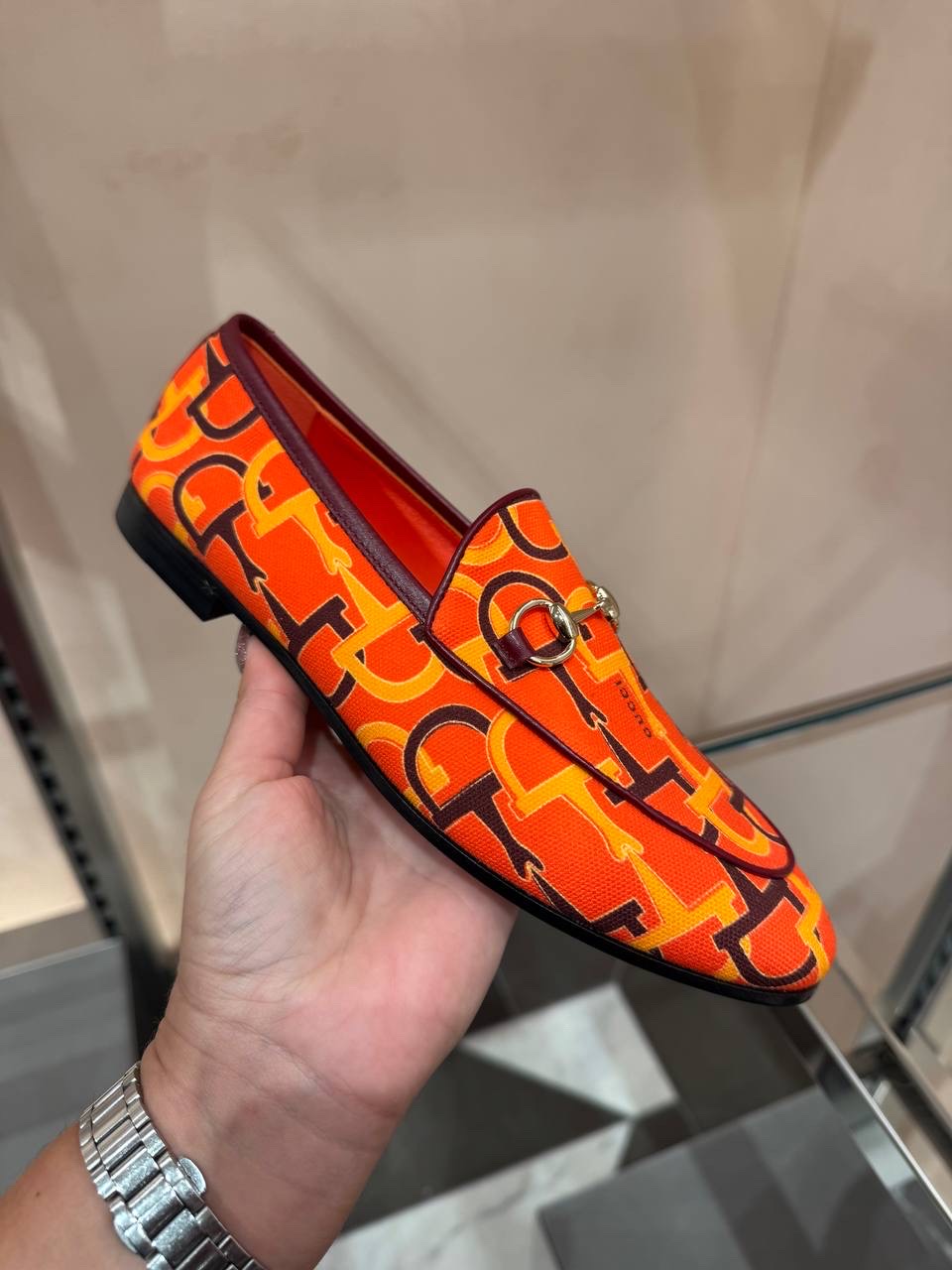 GUCCI Moccasins front view - Women luxury Shoes