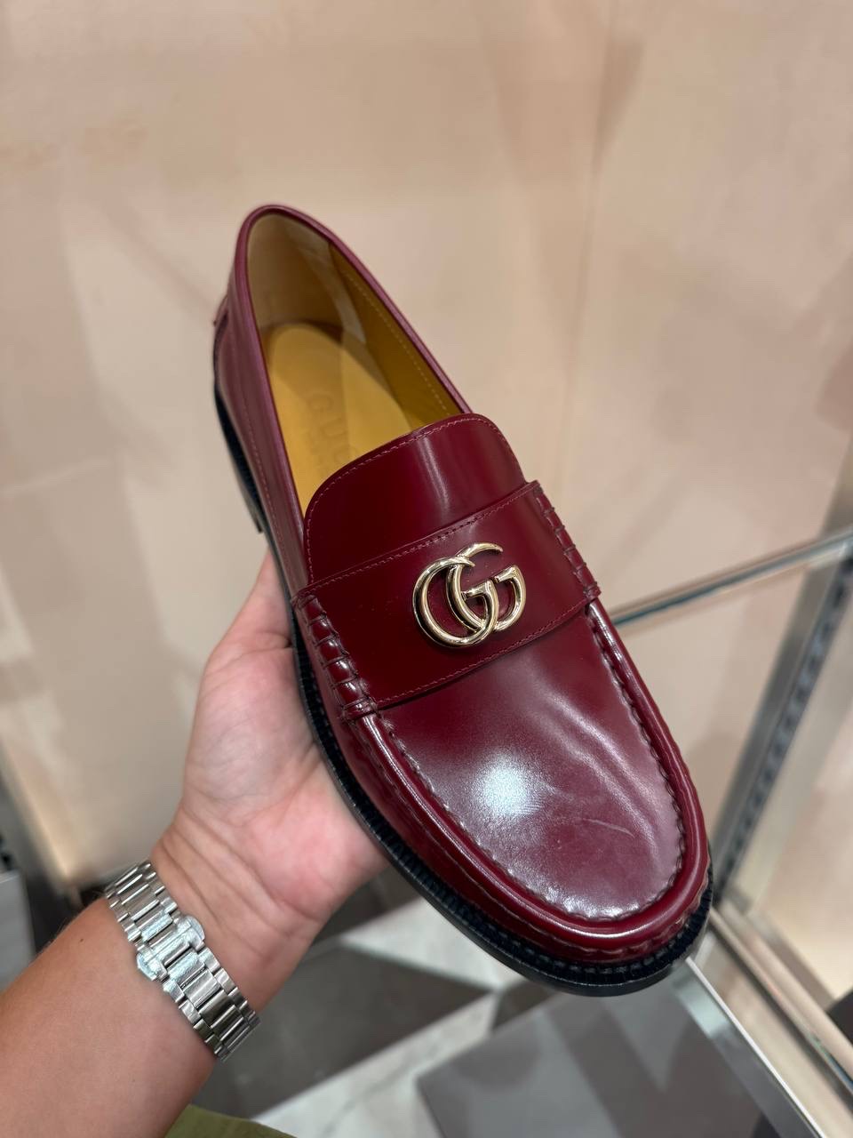 GUCCI Moccasins side view - Women luxury Shoes