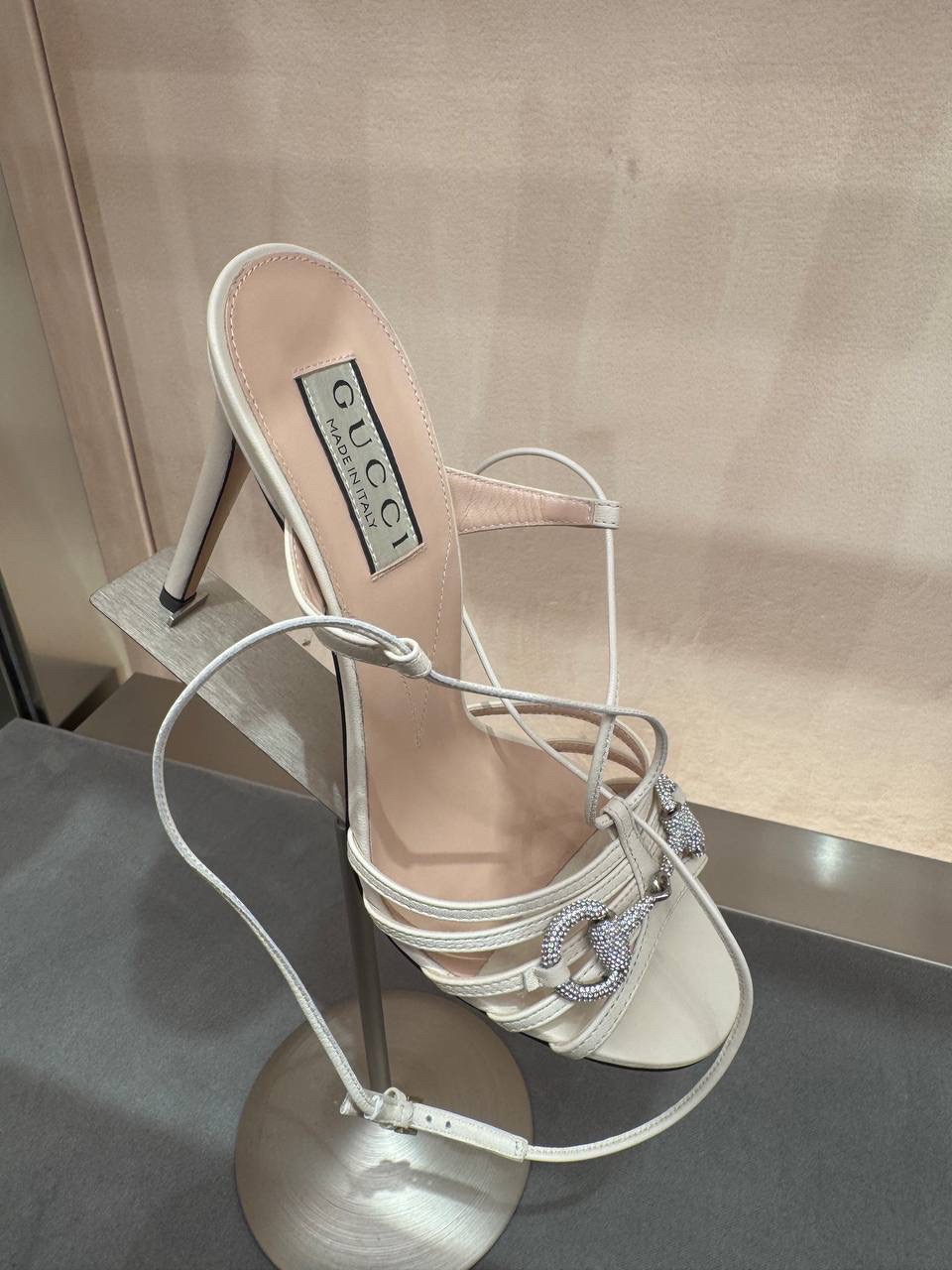 GUCCI Sandals side view - Women's luxury Shoes