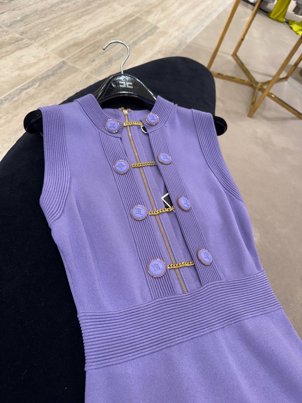 ELISABETTA FRANCHI Dresses side view - Women's luxury Clothes