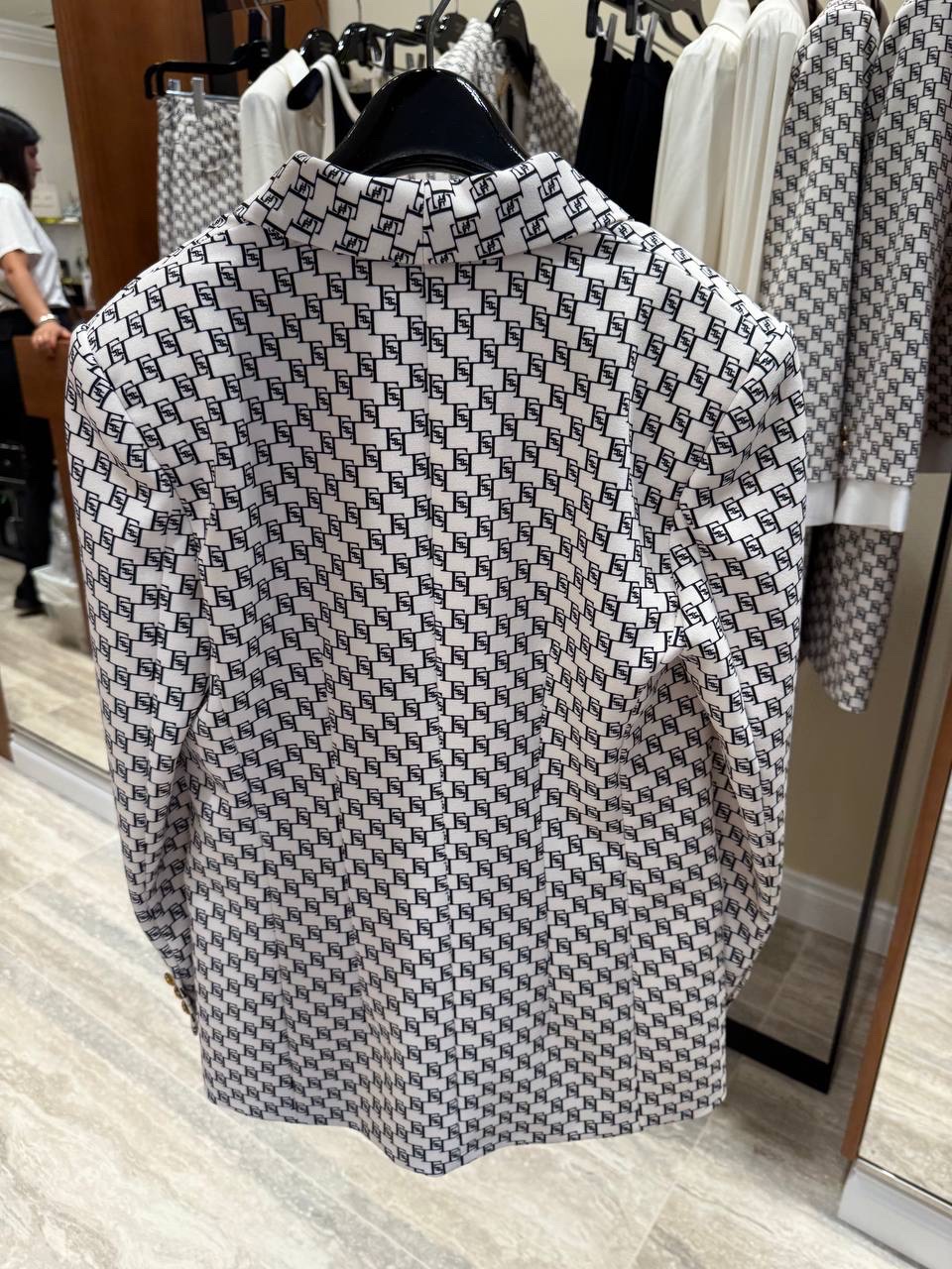 ELISABETTA FRANCHI Jackets side view - Women's luxury Clothes