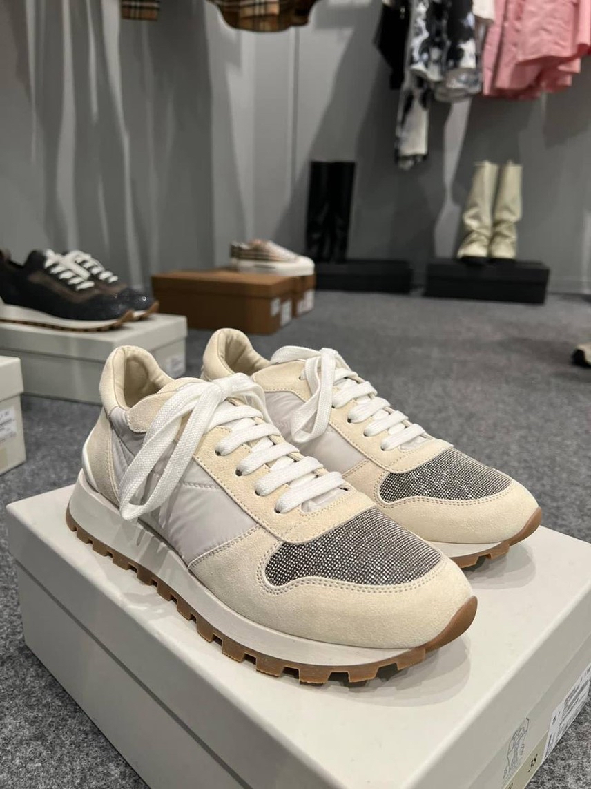 BRUNELLO CUCINELLI Sneakers side view - Women's luxury Shoes