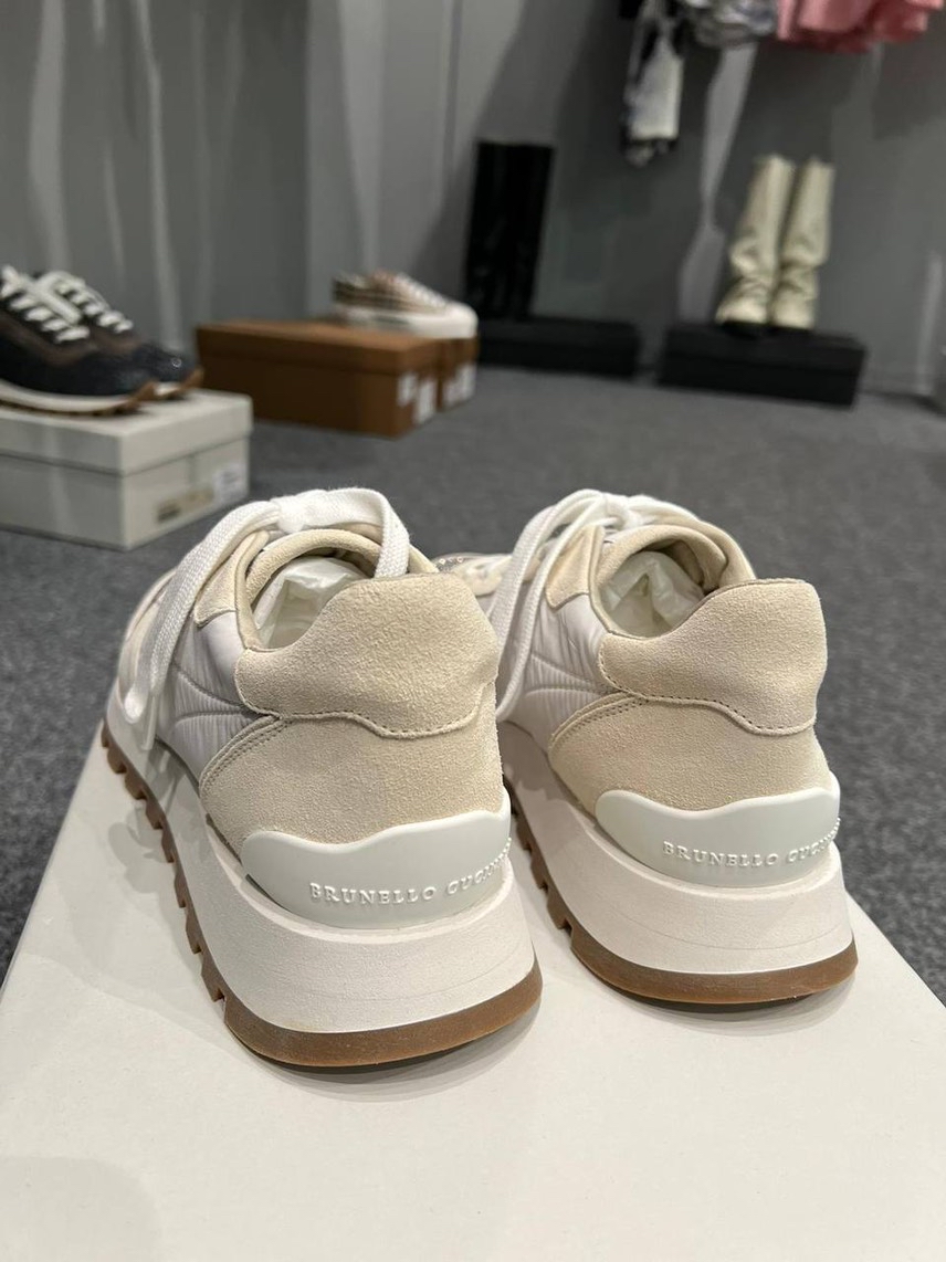 BRUNELLO CUCINELLI Sneakers side view - Women's luxury Shoes