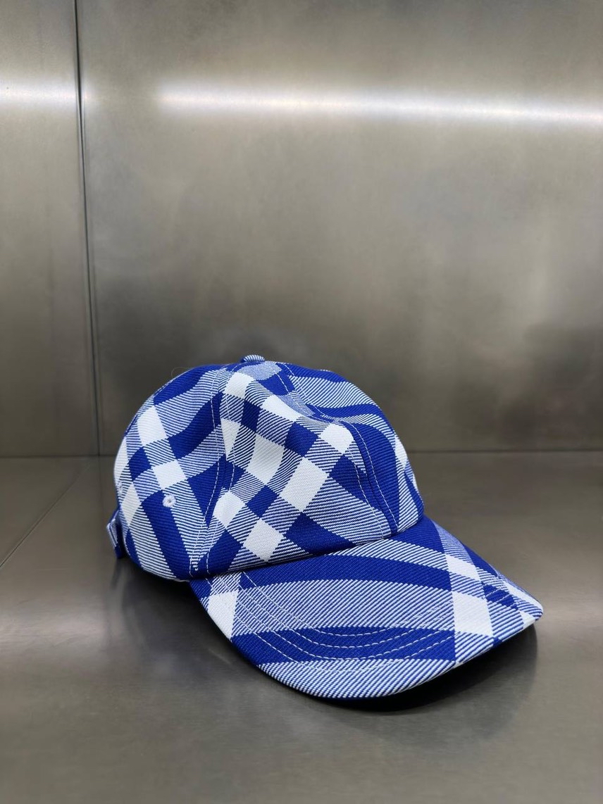 BURBERRY Caps and Hats front view - unisex luxury Accessories