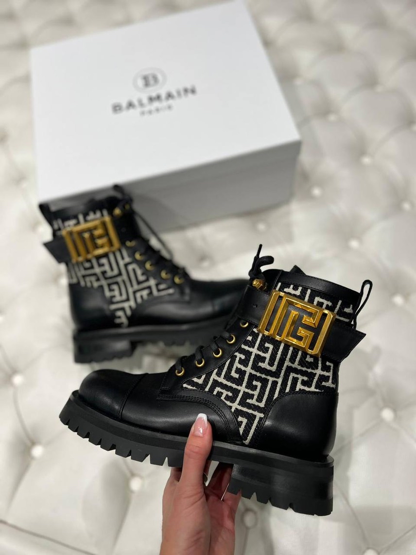 BALMAIN Boots front view - Women's luxury Shoes