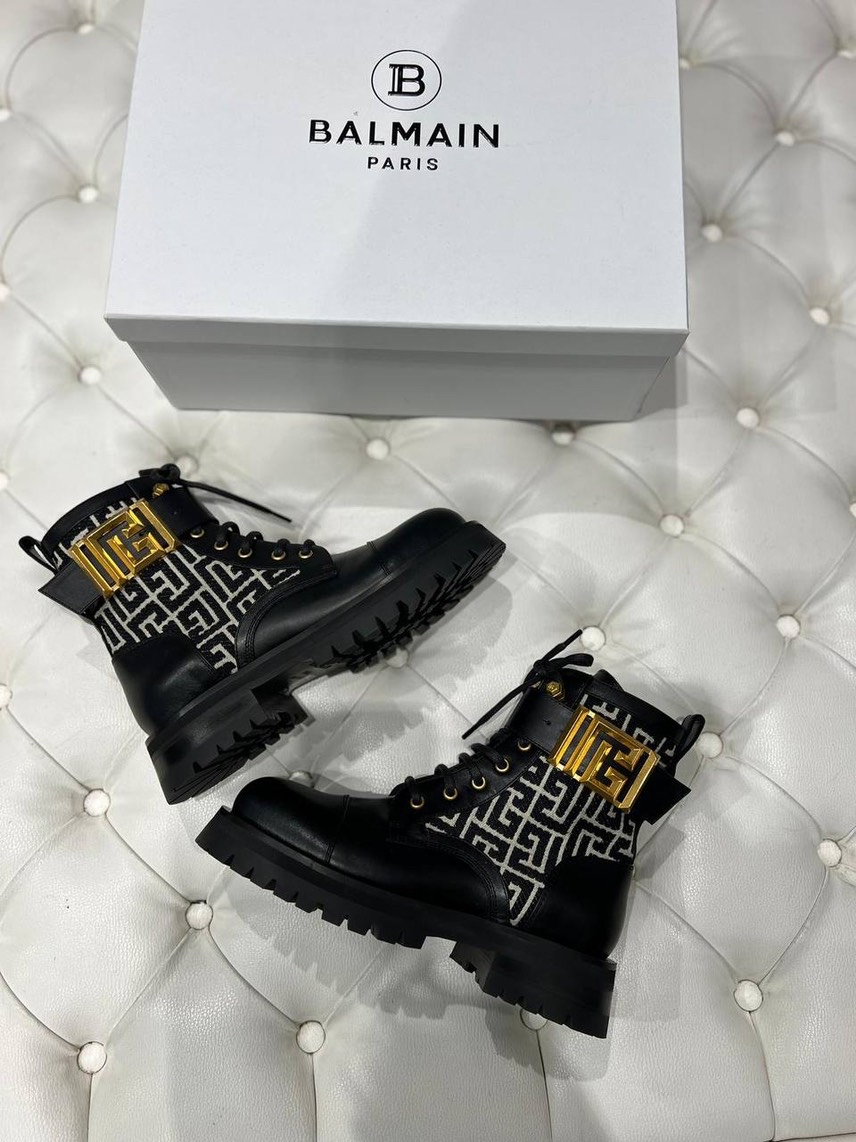 BALMAIN Boots side view - Women's luxury Shoes