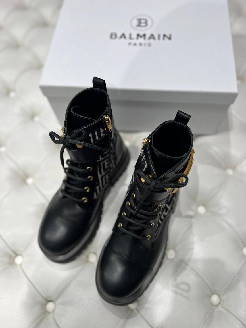 BALMAIN Boots side view - Women's luxury Shoes