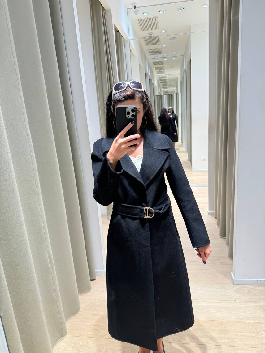 MAJE Coats front view - Women's luxury Clothes