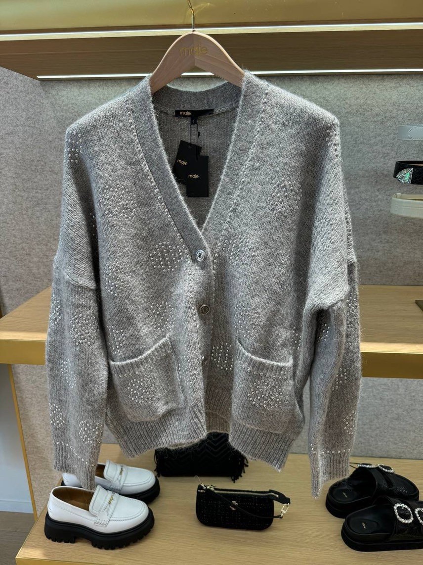 MAJE Cardigans front view - Women's luxury Clothes