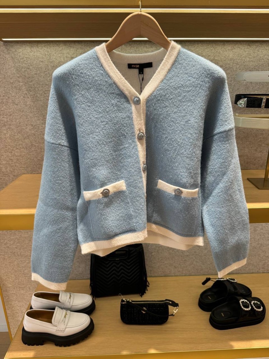 MAJE Cardigans front view - Women's luxury Clothes